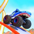 怪物头卡车竞速(Muscle Monster Truck Stunt Games)
