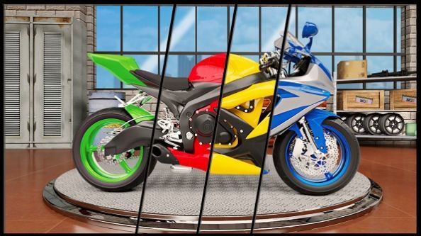 真实摩托车模拟赛3D游戏(3)