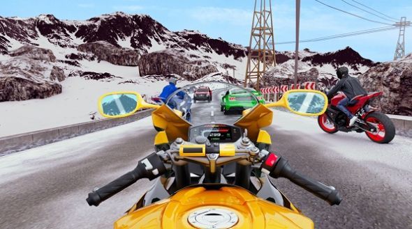 真实摩托车模拟赛3D游戏(1)