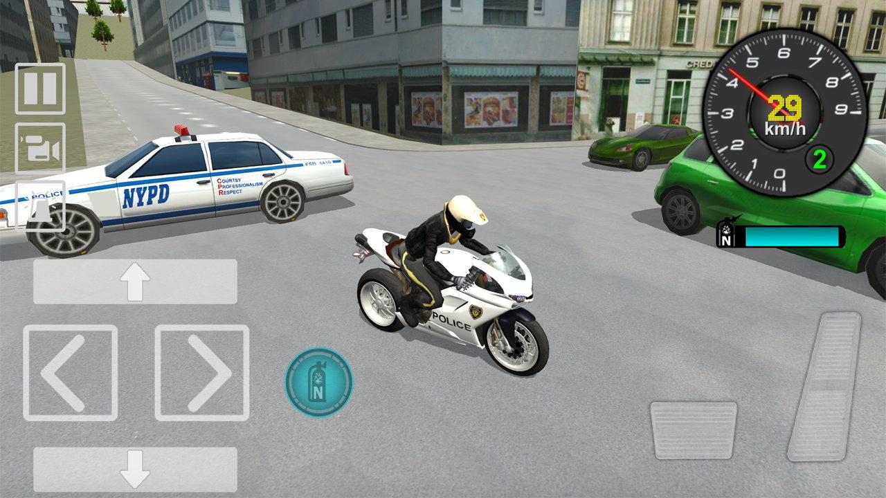 摩托警车模拟器游戏(3)
