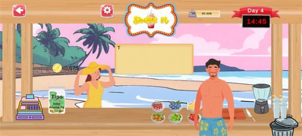 沙滩夏日小店游戏(1)